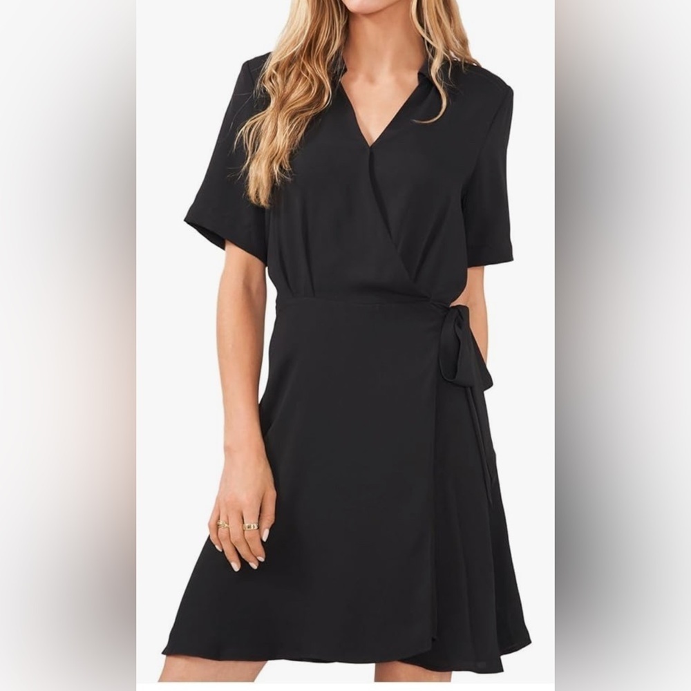 NWT Vince Camuto Size M‎ Wrap Front Mini Dress
